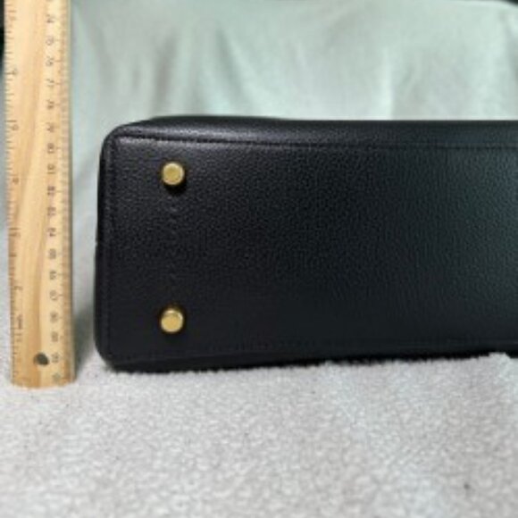 Brand NWT Coach Willow Shoulder/Crossbody Bag/Black - Picture 8 of 12